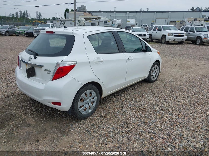 2014 Toyota Yaris VIN: VNKKTUD31EA007155 Lot: 30094857