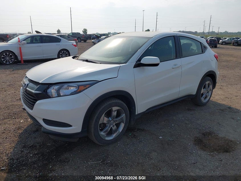 Vin: 3czru6h3xgm115039, lot: 20141347, honda hr-v lx 20162