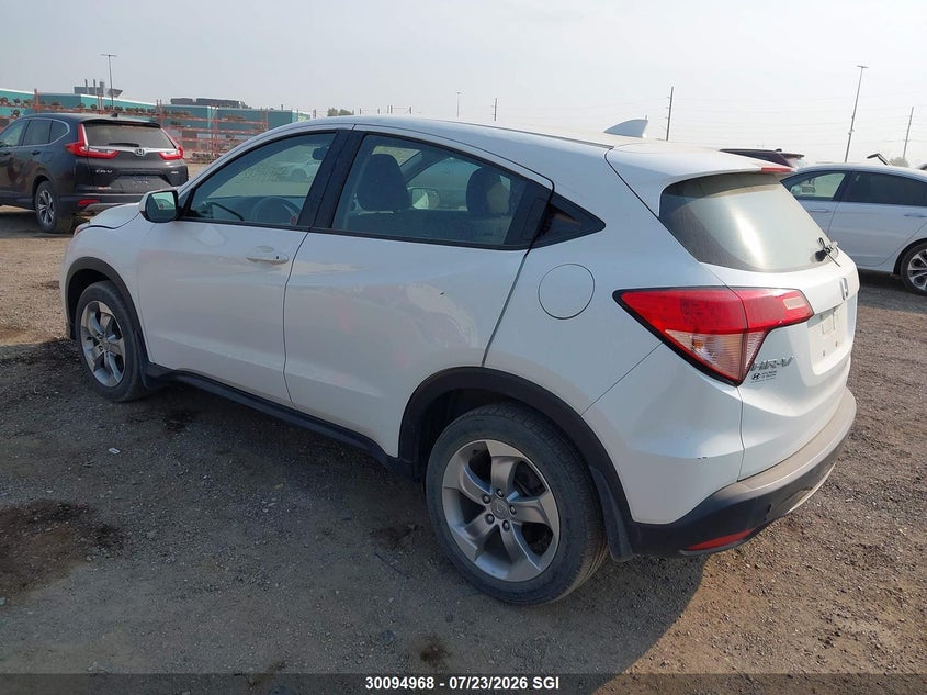 Vin: 3czru6h3xgm115039, lot: 20141347, honda hr-v lx 20163