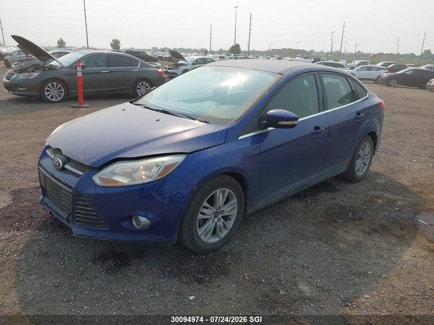 Vin: 1fahp3h28cl305373, lot: 20141353, ford focus sel 20122