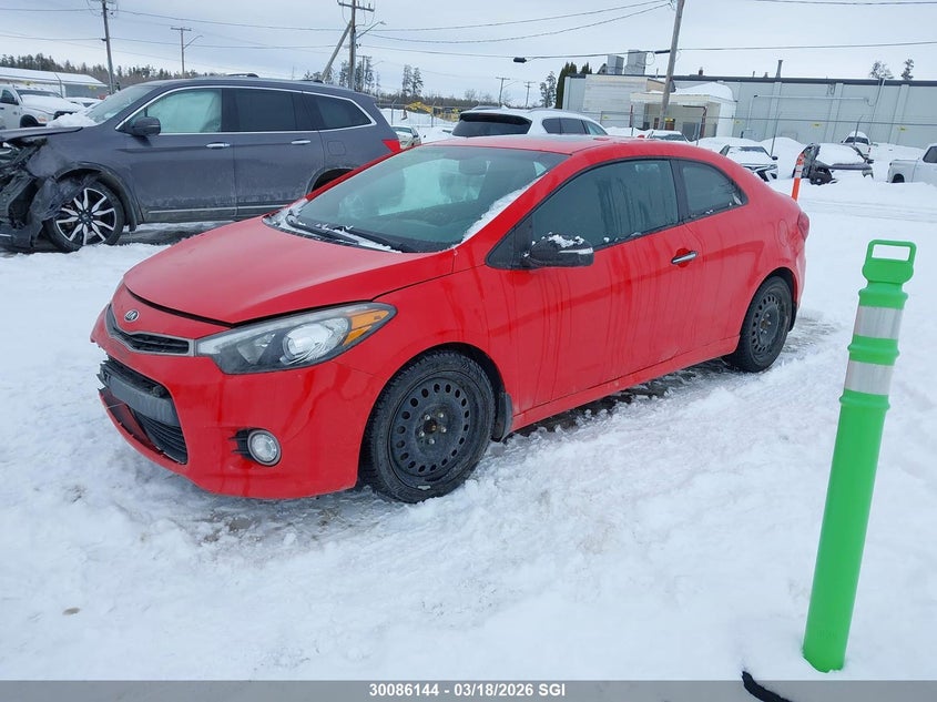 Vin: knafz6a30e5251801, lot: 20141404, kia forte sx 20142