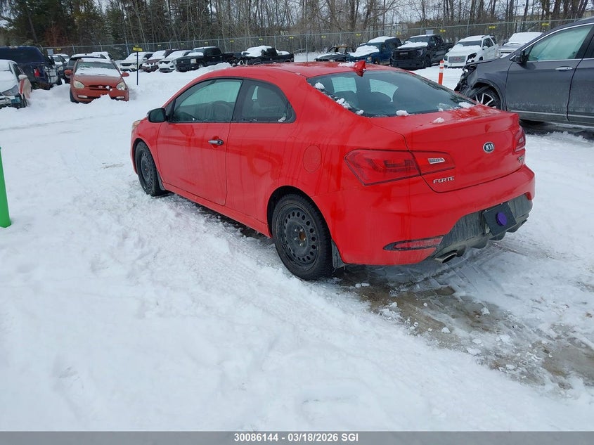 Vin: knafz6a30e5251801, lot: 20141404, kia forte sx 20143
