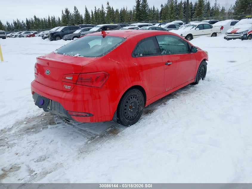 Vin: knafz6a30e5251801, lot: 20141404, kia forte sx 20144