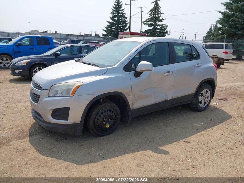 Vin: 3gncjkeb4el193125, lot: 20141414, chevrolet trax ls 20142