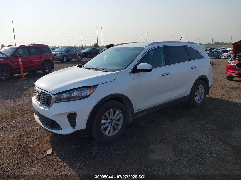 2019 Kia Sorento, Град, IAAI, VIN 5XYPGDA33KG481823 — фото 2