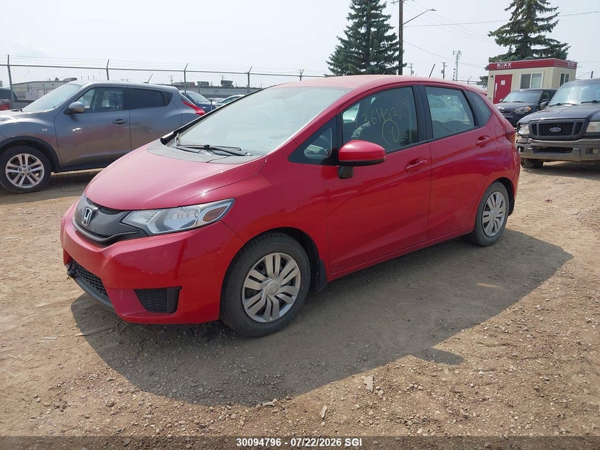 Vin: 3hggk5h53fm103412, lot: 20141465, honda fit lx 20152