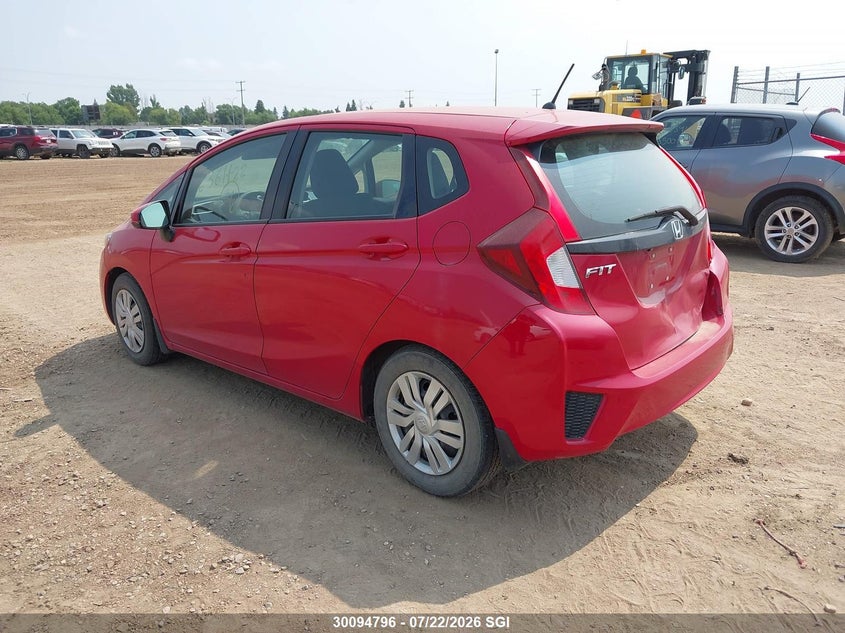 Vin: 3hggk5h53fm103412, lot: 20141465, honda fit lx 20153