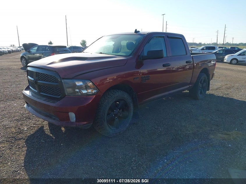 2020 RAM 1500, Right Side, IAAI, VIN 3C6RR7KT8LG305606 — photo 2