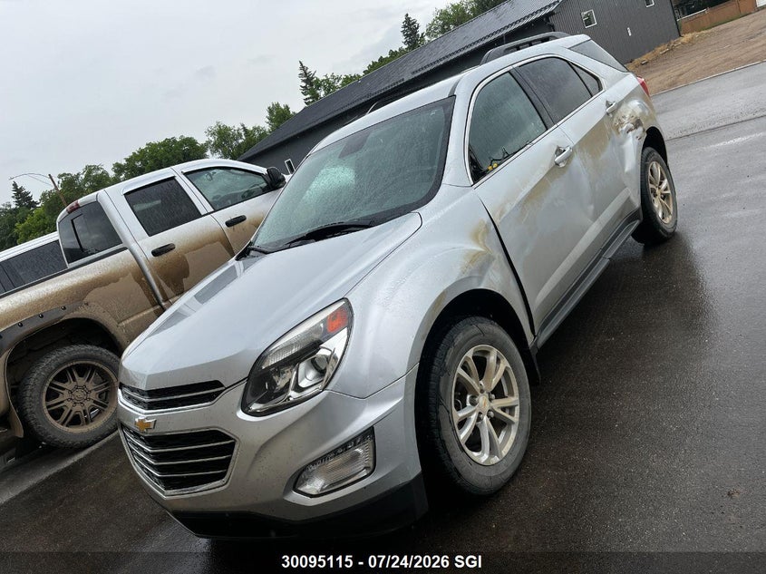 2016 Chevrolet Equinox, Левый бок, IAAI, VIN 2GNFLFEK0G6292501 — фото 2