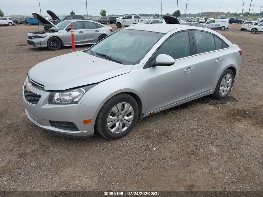 2014 Chevrolet Cruze, Град, IAAI, VIN 1G1PC5SB2E7128815 — фото 2