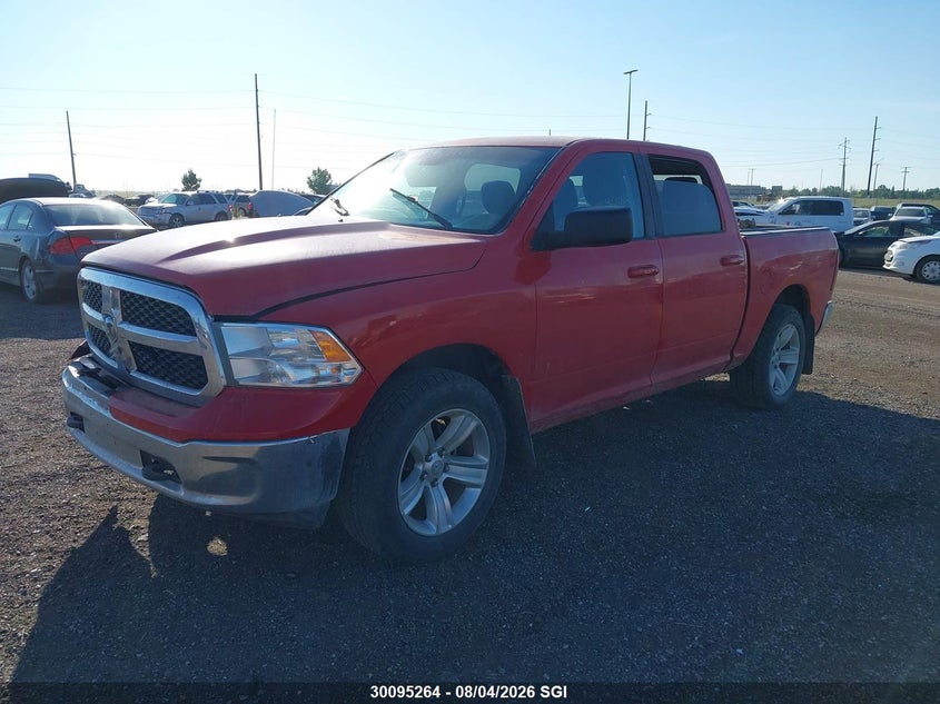 2014 RAM 1500, Front, IAAI, VIN 1C6RR7LG1ES104661 — photo 2