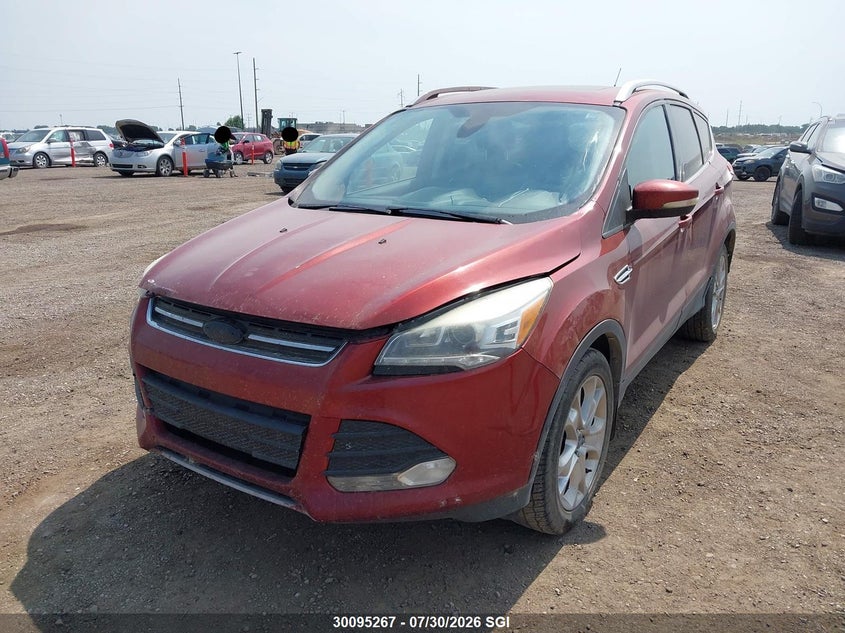 Vin: 1fmcu9j99fua01213, lot: 20141734, ford escape titanium 20152
