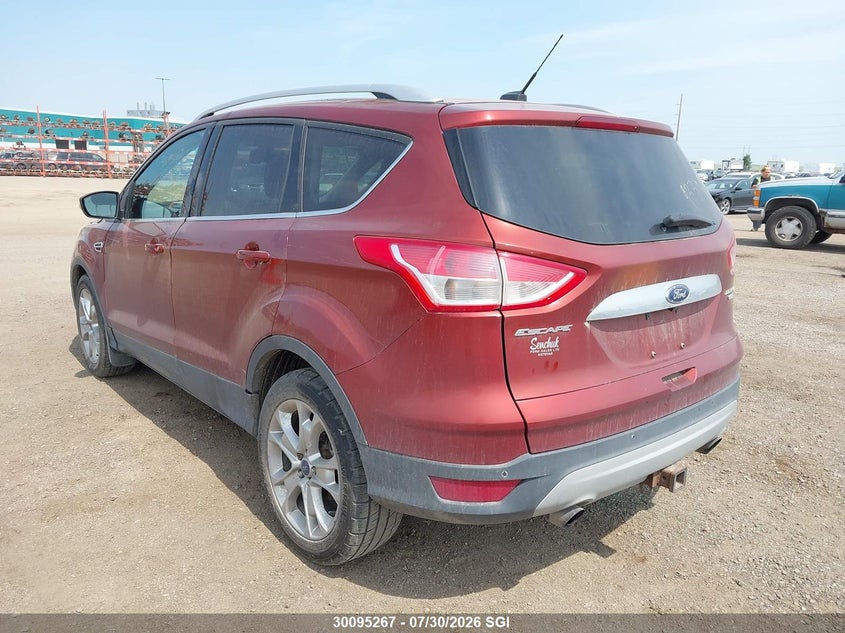 Vin: 1fmcu9j99fua01213, lot: 20141734, ford escape titanium 20153