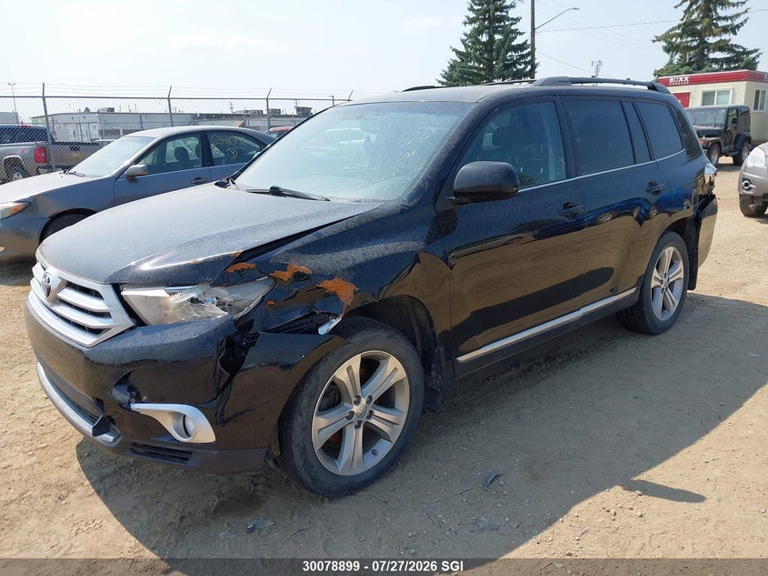Vin: 5tdbk3eh4ds238276, lot: 20141758, toyota highlander plus/se 20132