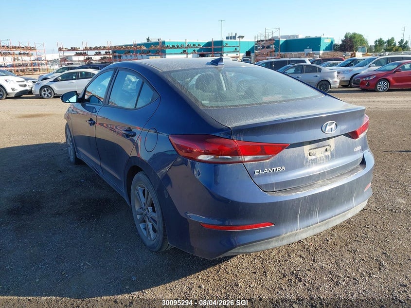 Vin: kmhd84lf7ju637152, lot: 20141777, hyundai elantra sel/value/limited 20183