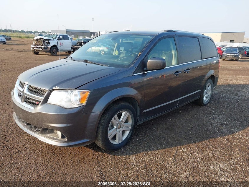 2018 Dodge Caravan, Град, IAAI, VIN 2C4RDGDG1JR302741 — фото 2