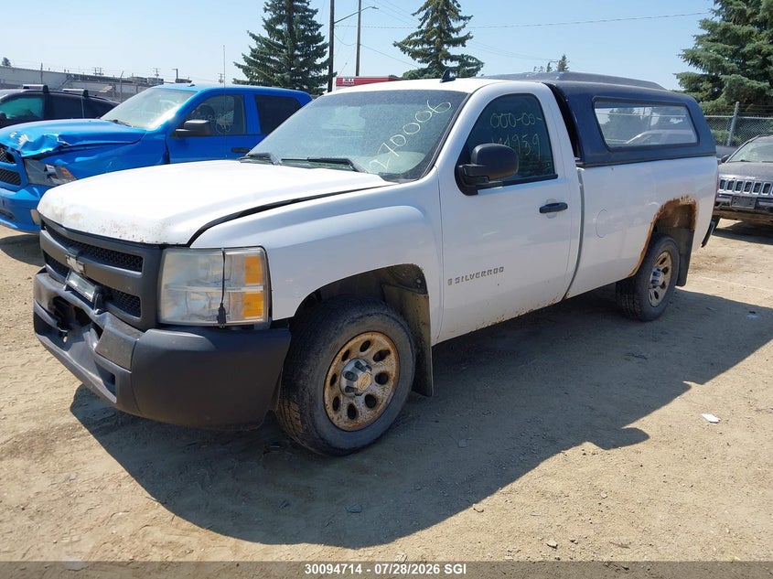 2009 Chevrolet Silverado, Удар спереду, IAAI, VIN 1GCEC14C09Z270006 — фото 2
