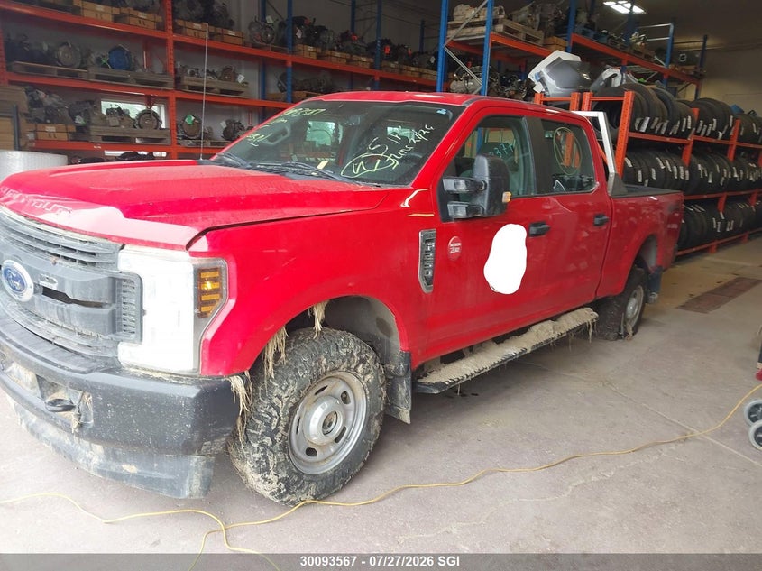 2019 Ford F250, Викрадення, IAAI, VIN 1FT7W2B67KEF98183 — фото 2