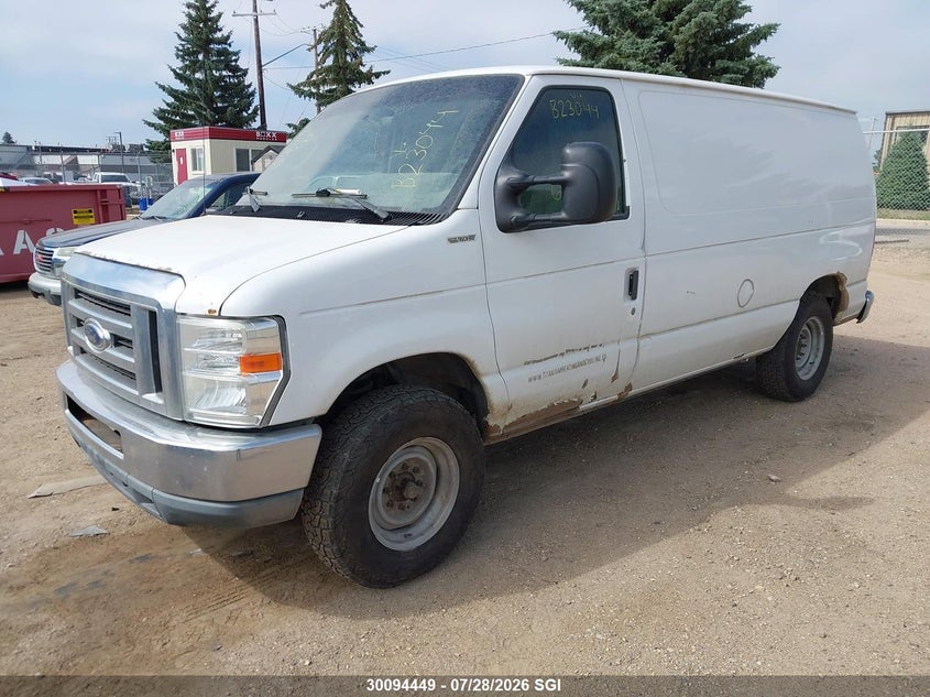 2012 Ford Econoline, Rear, IAAI, VIN 1FTNE1EW9CDB23044 — photo 2