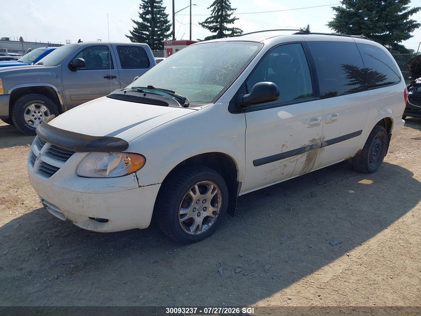 2006 Dodge Caravan, По кругу, IAAI, VIN 1D4GP24R76B583925 — фото 2