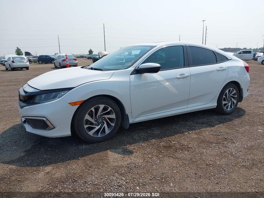 Vin: 2hgfc2f70kh014577, lot: 20141954, honda civic ex 20192