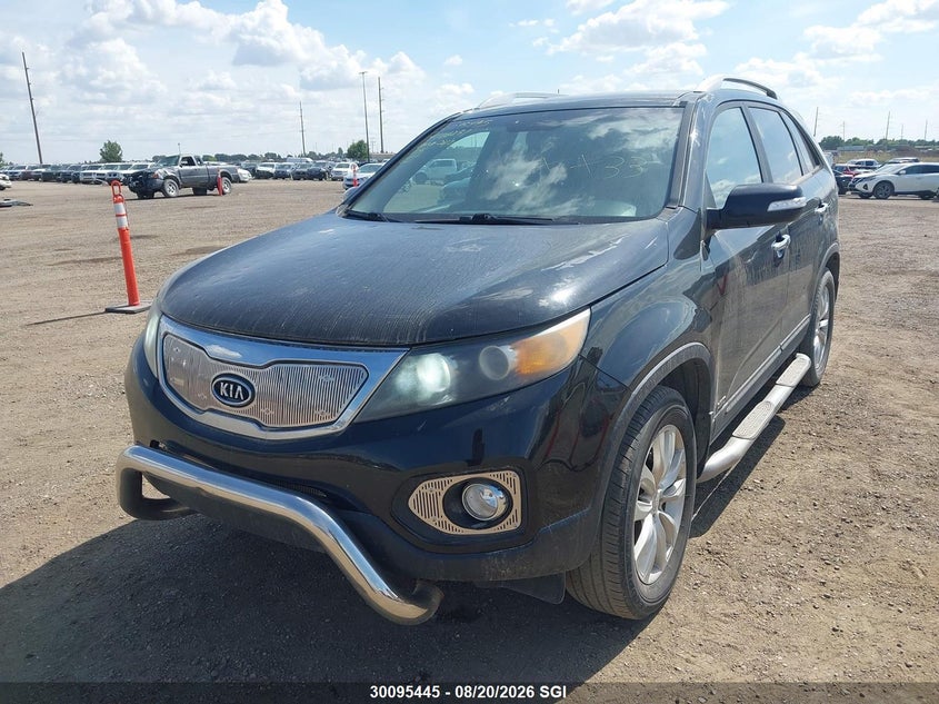 2011 Kia Sorento, Hail, IAAI, VIN 5XYKUDA28BG106231 — photo 2