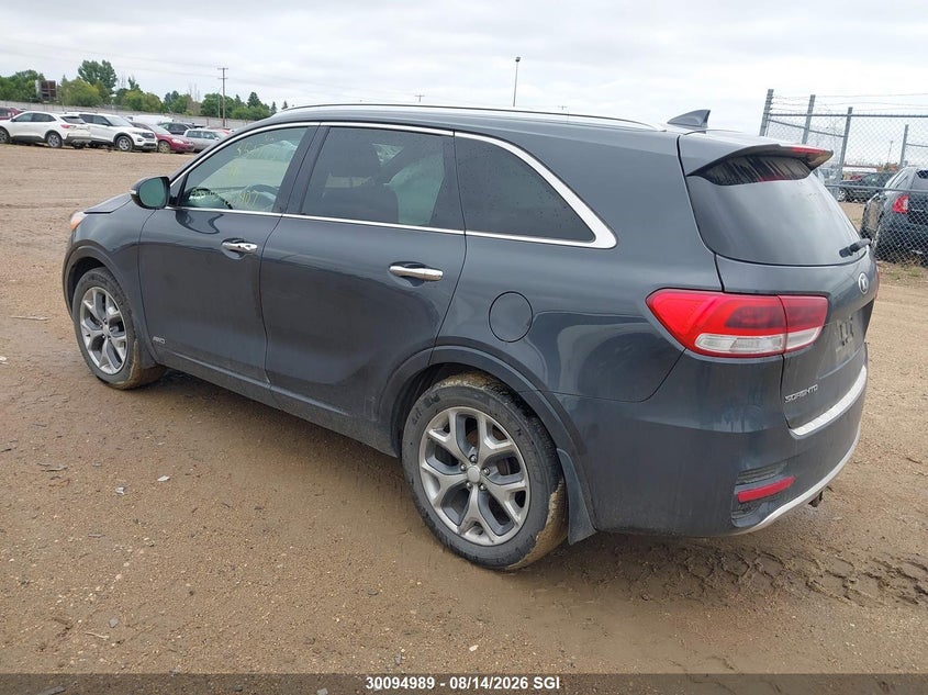 Vin: 5xypkda50jg351772, lot: 20142023, kia sorento sx/sx limited 20183