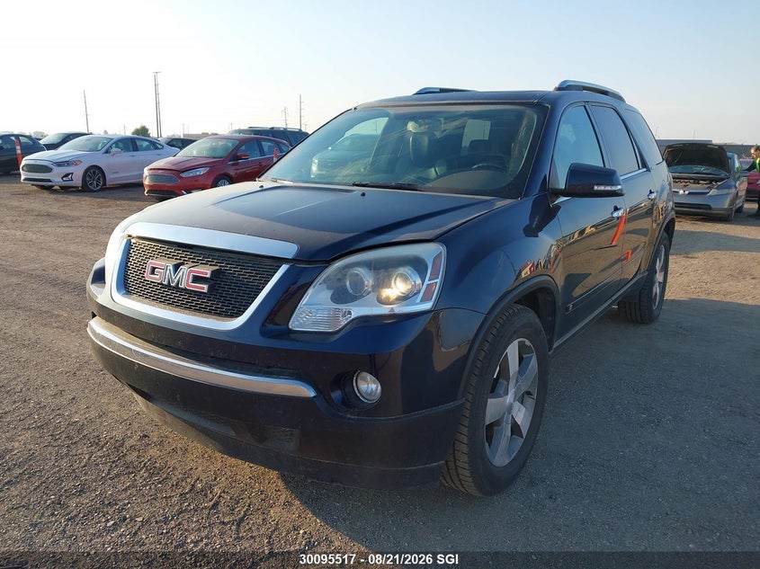 2009 GMC Acadia, Hail, IAAI, VIN 1GKEV23D99J190328 — photo 2