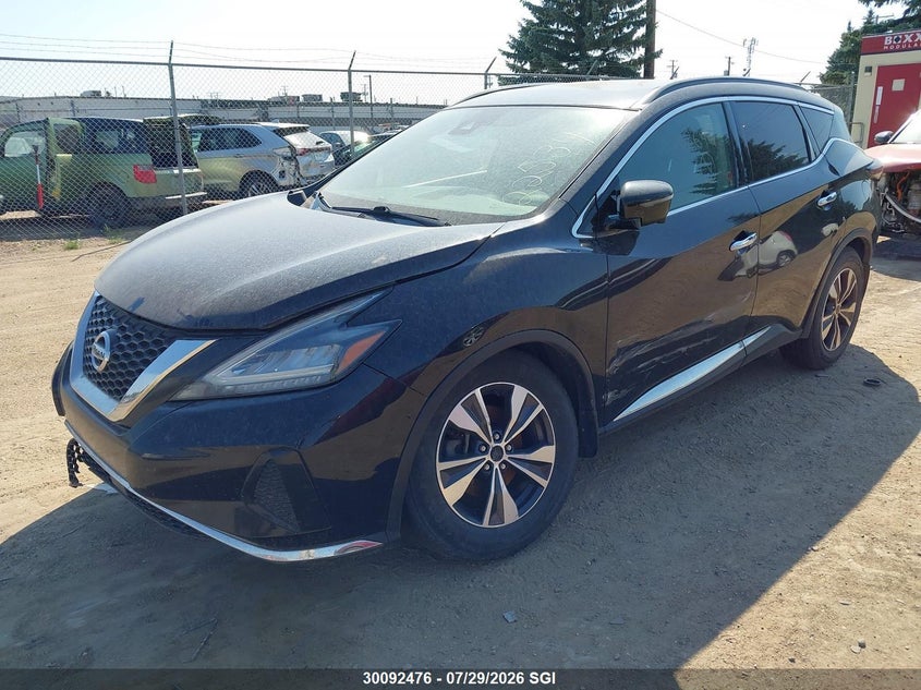 Vin: 5n1az2bsxln122534, lot: 20142214, nissan murano sv 20202