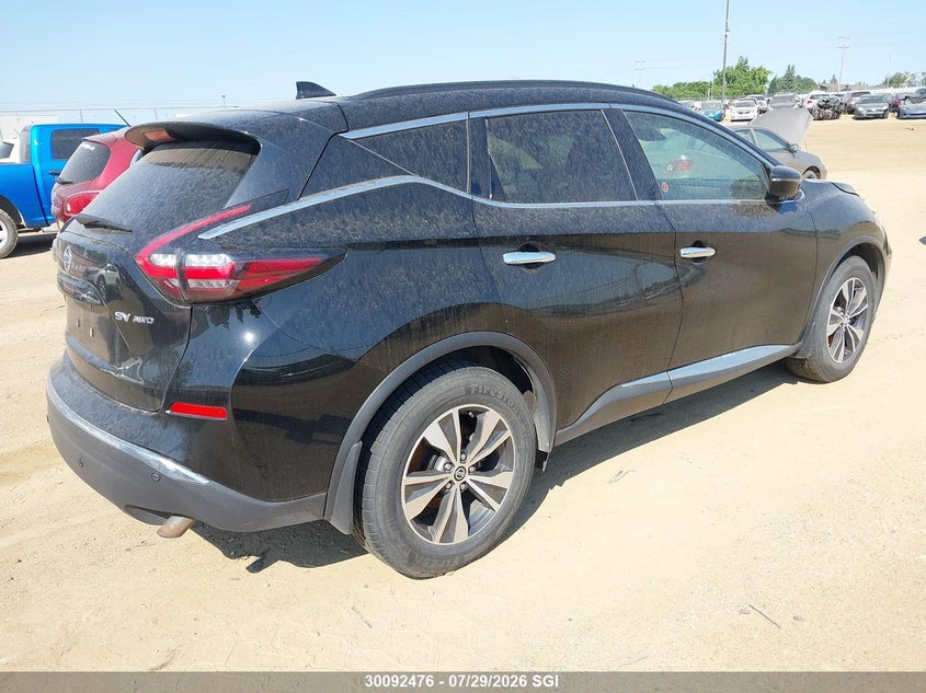 Vin: 5n1az2bsxln122534, lot: 20142214, nissan murano sv 20204