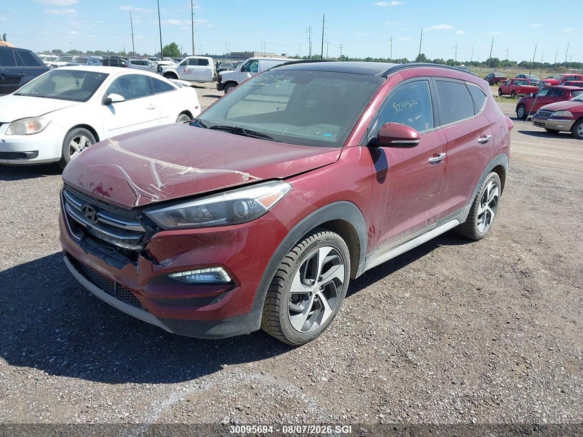 Vin: km8j3ca24ju826580, lot: 20142278, hyundai tucson limited/sport and eco/se 20182