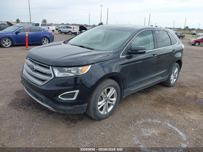Vin: 2fmpk4j83hbc05371, lot: 20142282, ford edge sel 20172