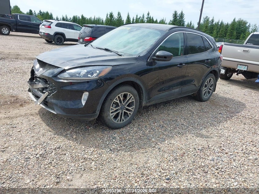 Vin: 1fmcu9h9xmua75436, lot: 20142408, ford escape sel 20212