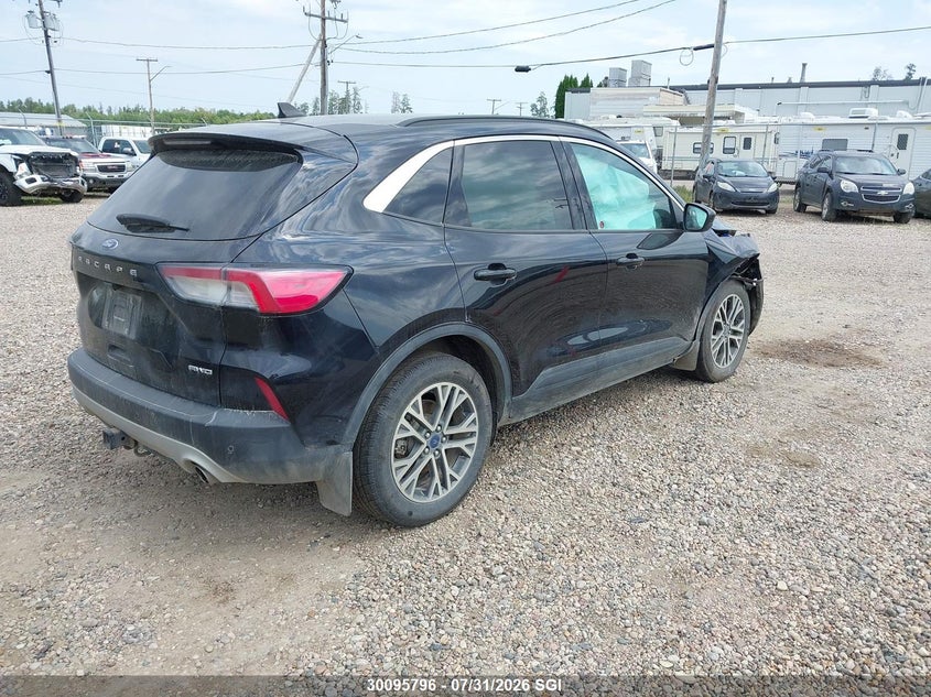 Vin: 1fmcu9h9xmua75436, lot: 20142408, ford escape sel 20214
