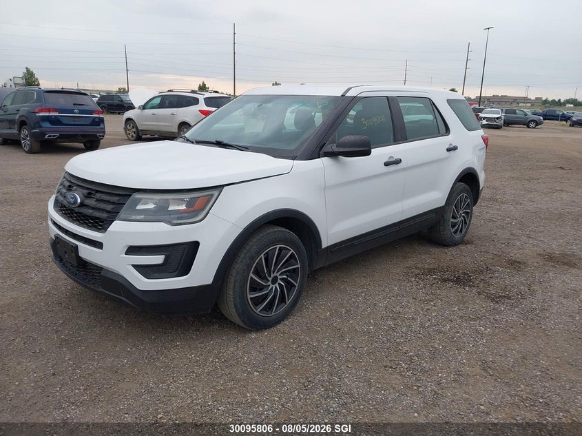 Vin: 1fm5k8ar5ggc15947, lot: 20142425, ford explorer police interceptor 20162