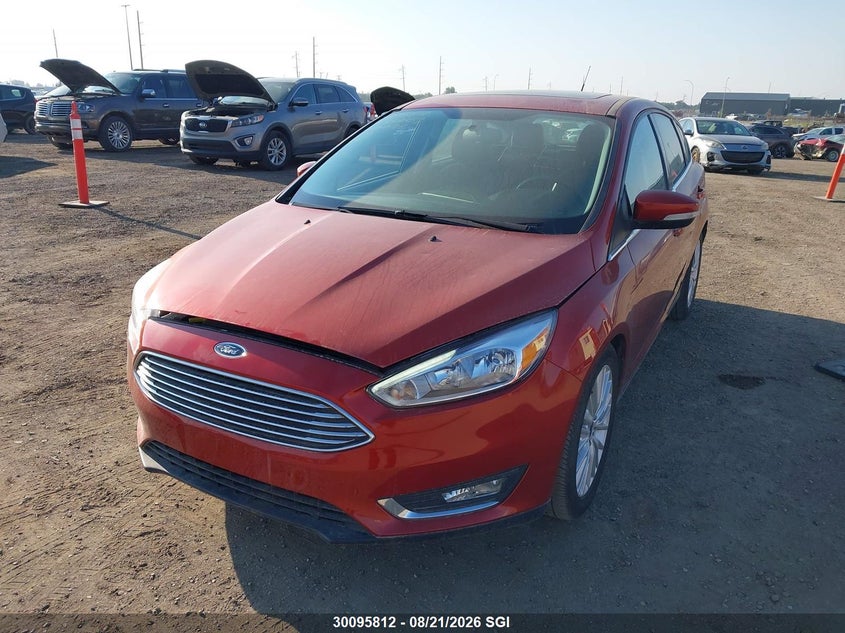 2018 Ford Focus, Hail, IAAI, VIN 1FADP3N21JL253259 — photo 2