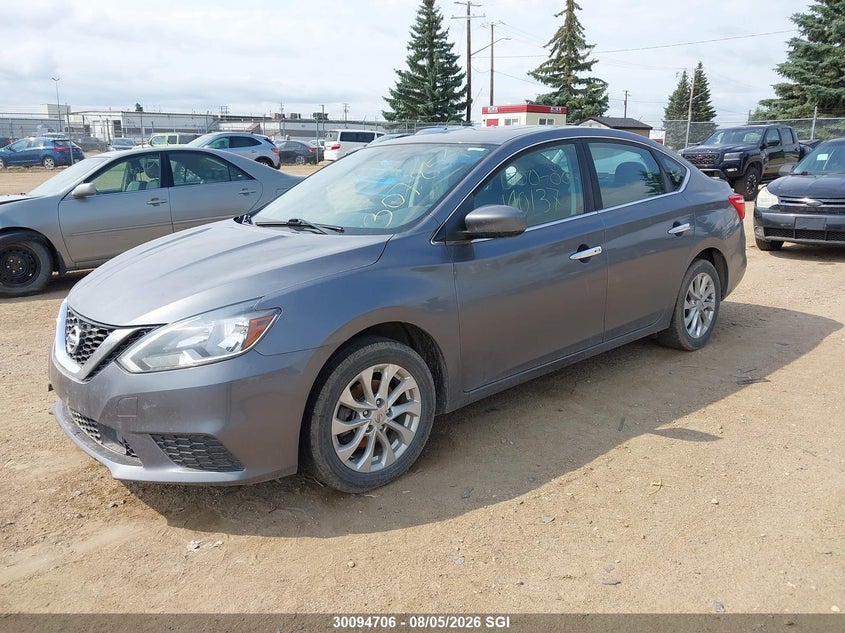 Vin: 3n1ab7ap3jy307854, lot: 20142485, nissan sentra 20182