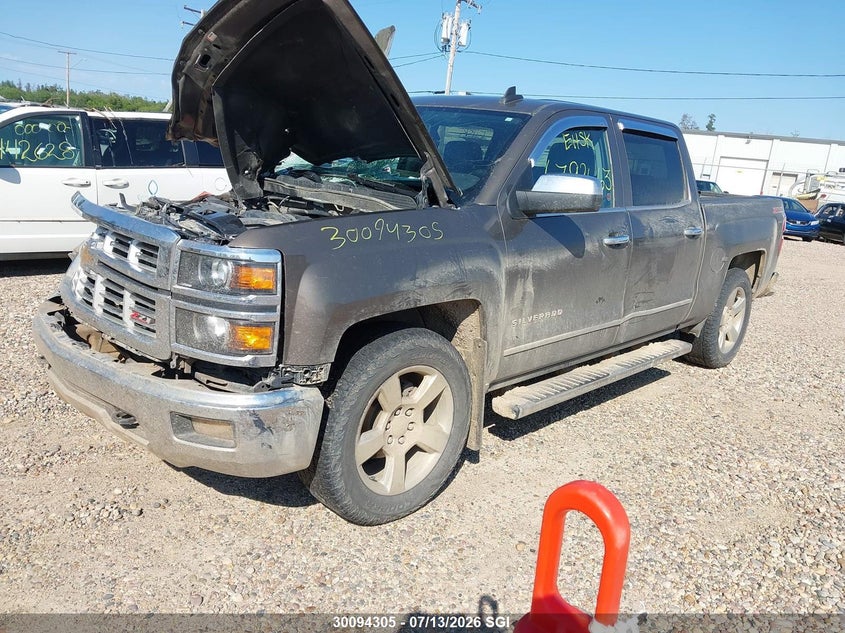 2015 Chevrolet Silverado, Удар спереди, IAAI, VIN 3GCUKSEC5FG486187 — фото 2