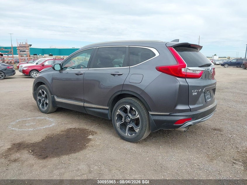 Vin: 2hkrw2h91jh144259, lot: 20142628, honda cr-v touring 20183