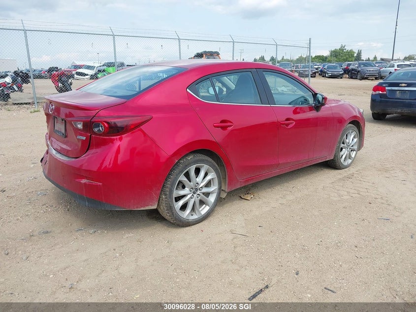 Vin: jm1bm1w30g1298168, lot: 20142748, mazda 3 touring 20164