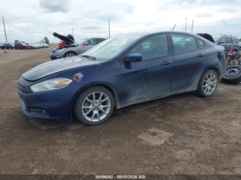 Vin: 1c3cdfba5dd298350, lot: 20142787, dodge dart sxt 20132