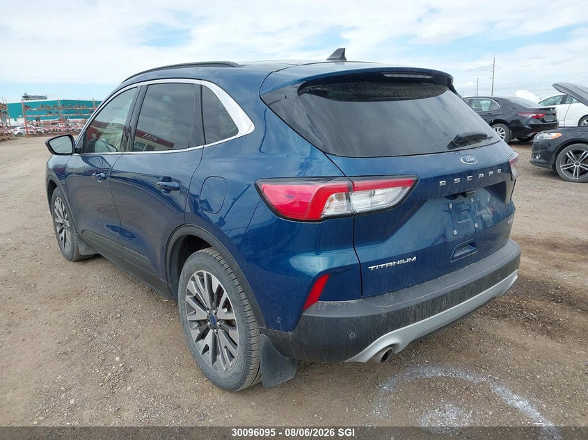 Vin: 1fmcu9dz0lub21120, lot: 20142790, ford escape titanium 20203