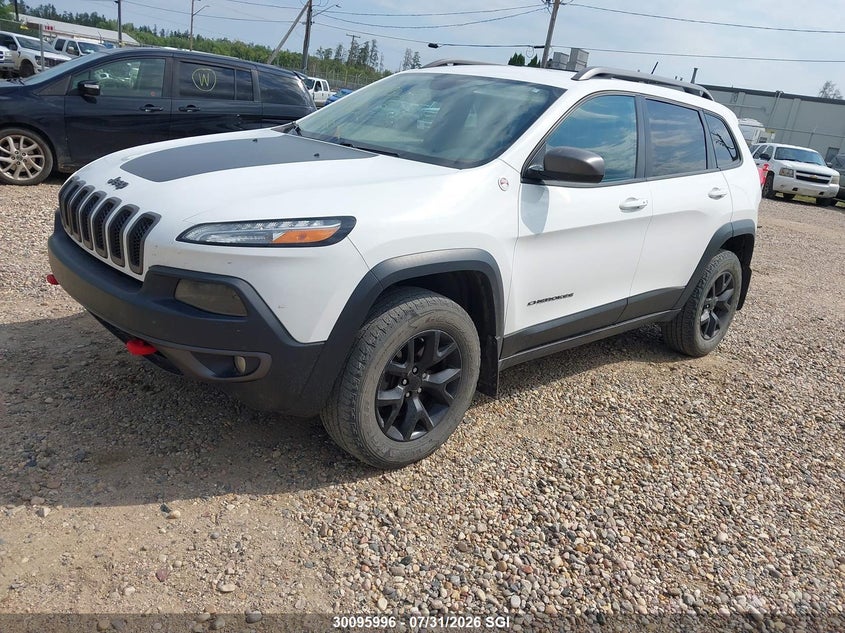 Vin: 1c4pjmbs9fw703331, lot: 20142804, jeep cherokee trailhawk 20152