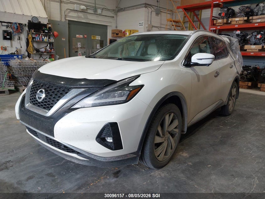 Vin: 5n1az2cs2ln103054, lot: 20142874, nissan murano sl 20202