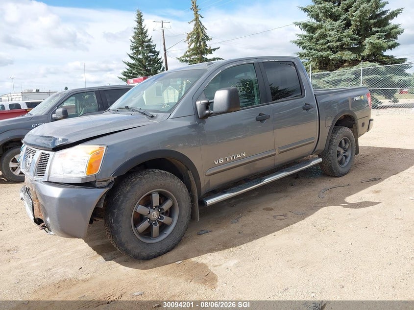 2014 Nissan Titan, Удар спереду, IAAI, VIN 1N6AA0EC6EN515659 — фото 2