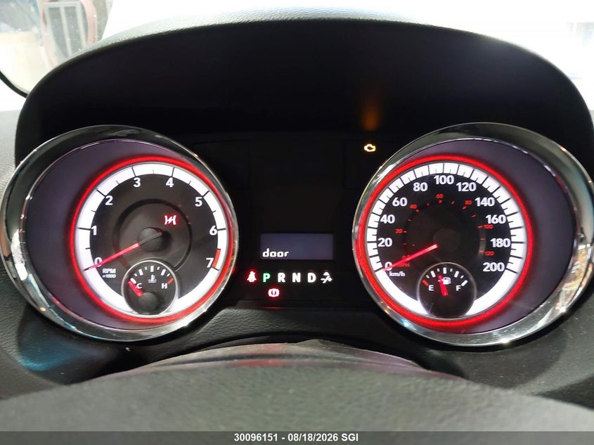 2012 DODGE CARAVAN VAN 3.6L V-6 DOHC, VVT, 283HP