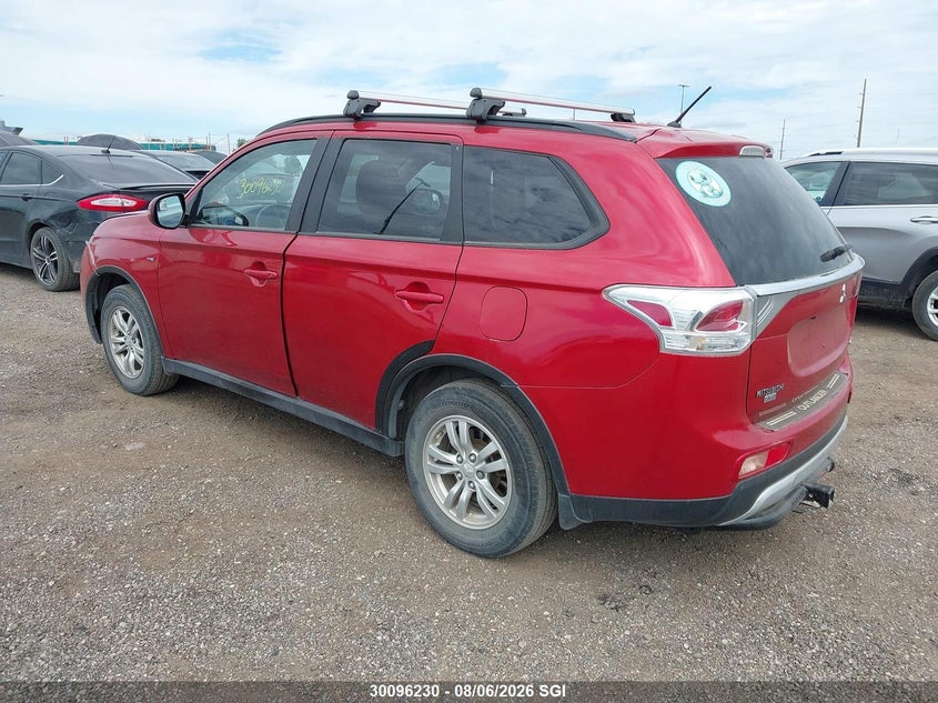 Vin: ja4jz3ax0fz602404, lot: 20142979, mitsubishi outlander se 20153