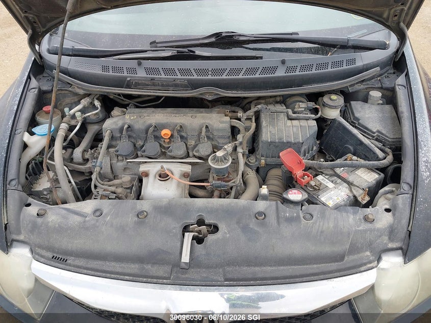 2010 HONDA CIVIC SEDAN 1.8L I-4 VVT, 140HP