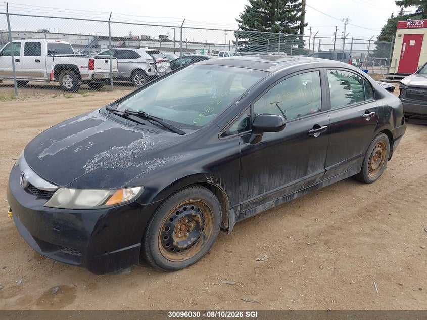 2010 HONDA CIVIC SEDAN 1.8L I-4 VVT, 140HP