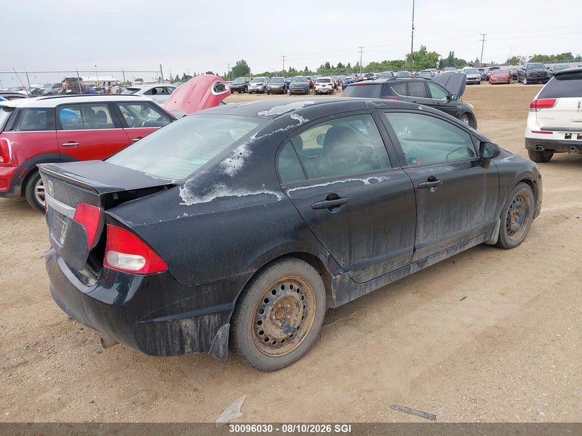 2010 HONDA CIVIC SEDAN 1.8L I-4 VVT, 140HP